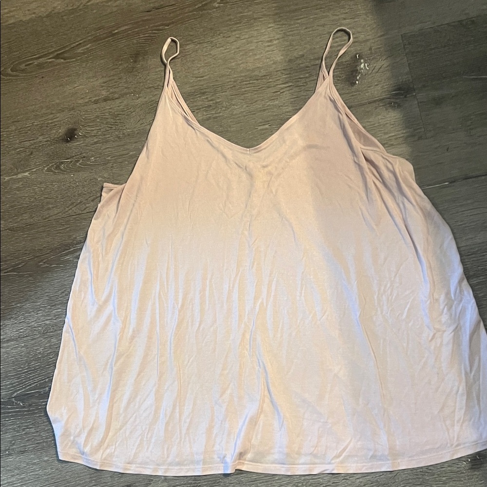 Women's Pink Spaghetti Strap Top